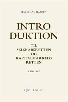 Introduktion til selskabsretten og kapitalmarkedsretten