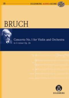 Concerto no. 1 for violin and orchestra in G minor op. 26
