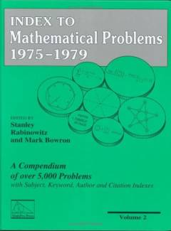 Index to mathematical problems, 1975-1979