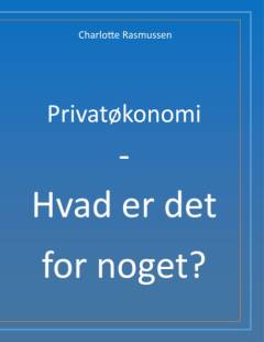 Privatøkonomi - hvad er det for noget?