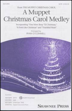 A Muppet Christmas carol medley : for SATB with piano and optional instrumental parts