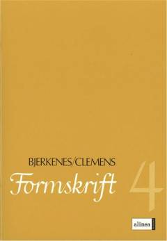 Formskrift. Bind 4