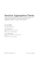 Iterative aggregation theory : mathematical methods of coordinating detailed and aggregate problems in large control systems