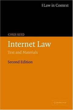 Internet law : text and materials
