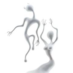 Lazer guided melodies