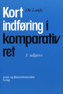 Kort indføring i komparativ ret
