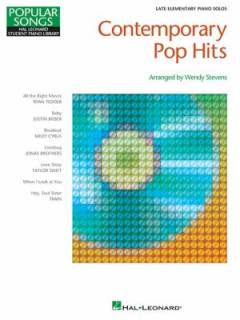 Contemporary pop hits : late elementary piano solos