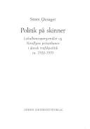 Politik på skinner : lokalbanespørgsmålet og Nordfyns privatbaner i dansk trafikpolitik ca. 1920-1970