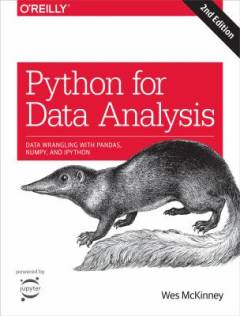 Python for data analysis : data wrangling with Pandas, NumPy, and IPython