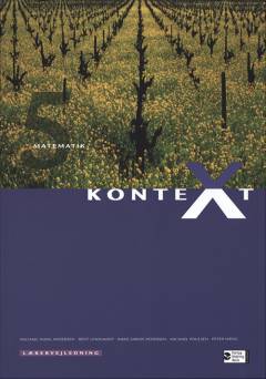 KonteXt 5 - matematik : kernebog -- Lærervejledning