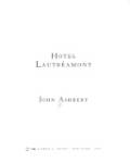Hotel Lautréamont. Farrar Straus Giroux
