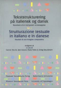 Tekststrukturering på italiensk og dansk : resultater af en komparativ undersøgelse