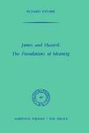 James and Husserl : the foundations of meaning