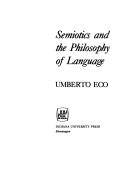 Semiotics and the philosophy of language