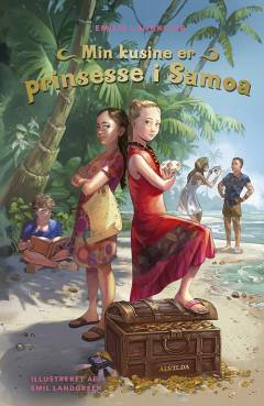 Forside til bogen Min kusine er prinsesse i Samoa