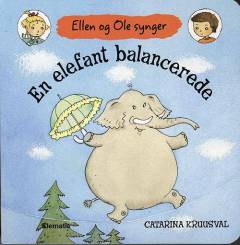 En elefant balancerede