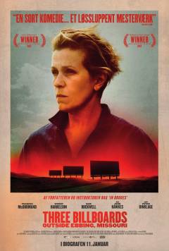Three billboards outside Ebbing, Missouri