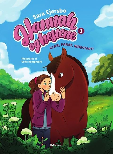 Hannah og hestene - klar, parat, ridestart!