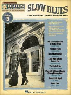 Slow blues : play 8 songs with a professional band : book and cd for B♭, E♭, C and bass clef instruments