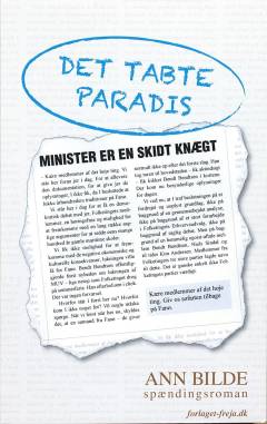 Det tabte paradis : spændingsroman
