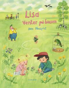 Lisa venter på bussen