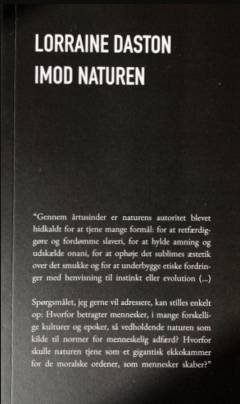 Imod naturen