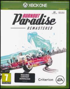 Burnout paradise remastered