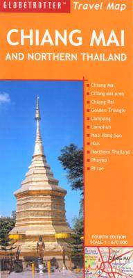 Chiang Mai and northern Thailand 1:670000