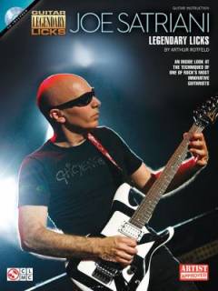 Joe Satriani - legendary licks : an inside look at the techniques of one of rock's most innovative guitarists : guitar instruction