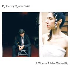 A woman a man walked by