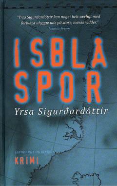 Isblå spor
