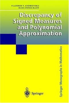 Discrepancy of signed measures and polynomial approximation