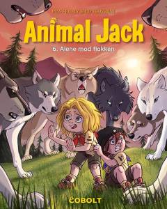 Forside til bogen Animal Jack - alene mod flokken