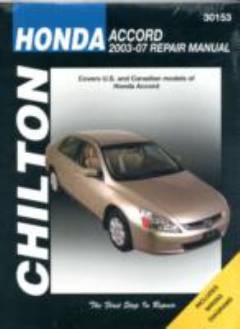 Honda Accord 2003-07 repair manual