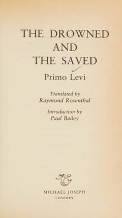 The drowned and the saved