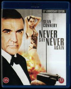 Never say never again