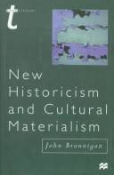 New historicism and cultural materialism