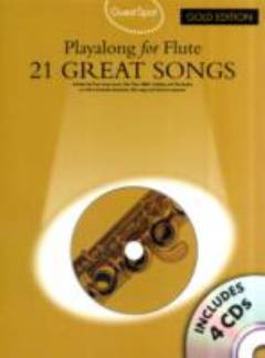 21 great songs : \playalong for flute\