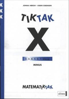 Matematiktak for tredje klasse -- Tiktak X. Minus