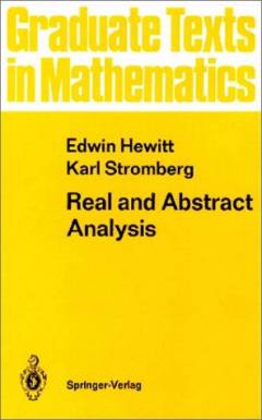 Real and abstract analysis : a modern treatment of the theory of functions of a real variable