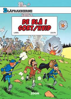 De blå i sort/hvid