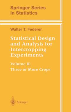 Statistical design and analysis for intercropping experiments
