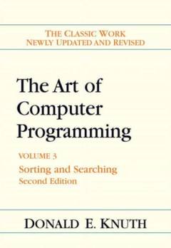 The art of computer programming. 3 : Sorting and searching