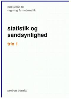 Statistik og sandsynlighed, trin 1