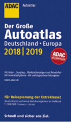 Der grosse Autoatlas Deutschland Europa  2018/2019