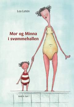 Mor og Minna i svømmehallen