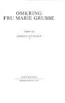 Omkring Fru Marie Grubbe