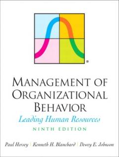 Management of organizational behavior : leading human resources