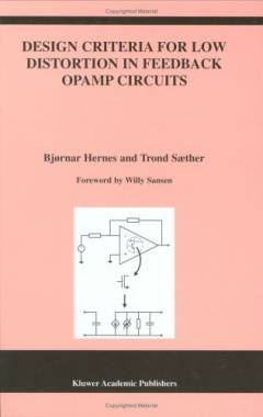 Design criteria for low distortion in feedback opamp circuits