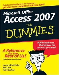Access 2007 for dummies